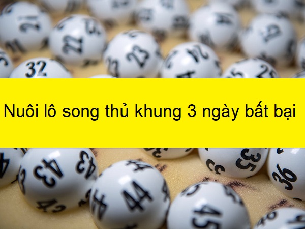 Cách Vào Tiền Phương Pháp Nuôi Lô Khung 3 Ngày Hợp Lý Nhất