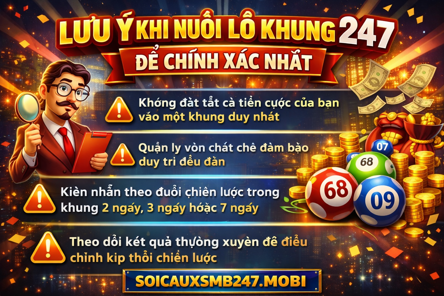 Lưu Ý Khi Nuôi Lô Khung 247 Để Chính Xác Nhất