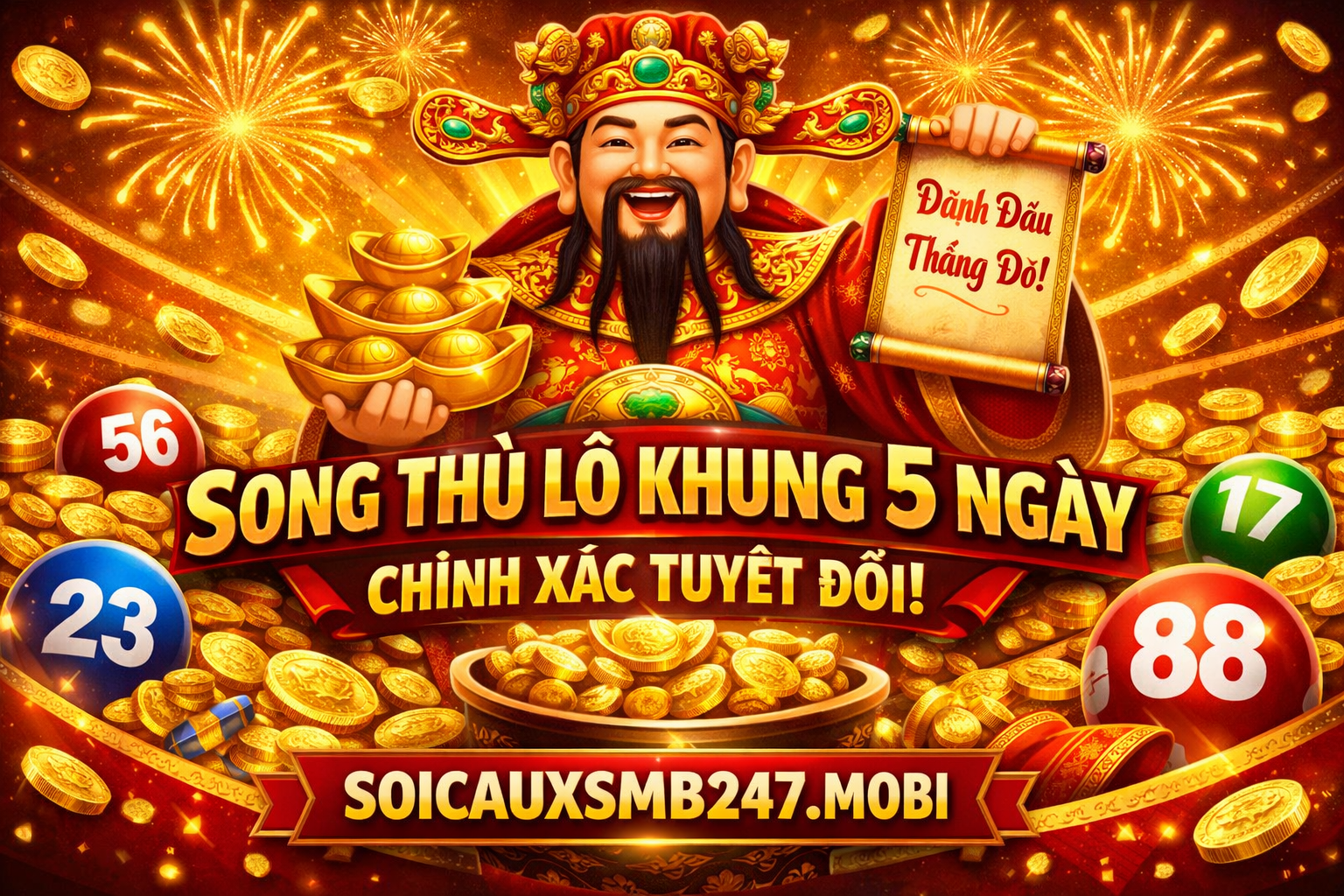 Song thủ lô khung 5 ngày chính xác tuyệt đối